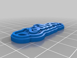 sabee keychains customized 3d print model - Mito3D