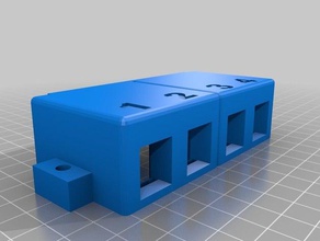keystone x4 montagem na parede 3d impressão 3d print model - Mito3D