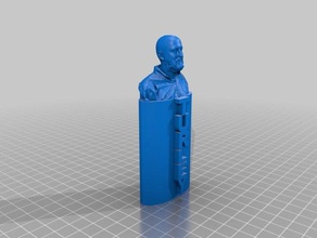 mr turleys head 3d printing human person 3d print model - Mito3D