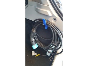 renault zoe kablo kanca Otomotiv tutucu 3d print model - Mito3D