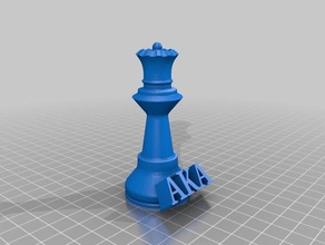 aka queen other 3d print model - Mito3D