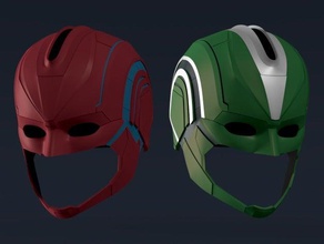 captain marvel casque accessoires de jeu avengers fin partie 3d print model - Mito3D