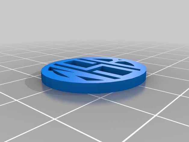 mi monograma personalizado colgante de varios bucles joyería 3D print model - Mito3D