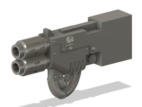 leman rust sponson melter gun vehicles 3d print model - Mito3D