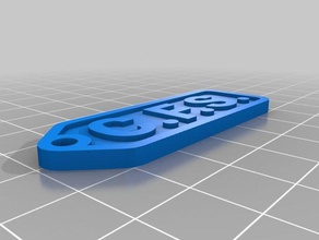 cfs paralar rozetleri özelleştirilmiş 3d print model - Mito3D