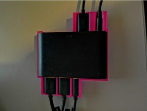 htc vive en enlace de la caja enchufe estabilizador electrónica 3d print model - Mito3D