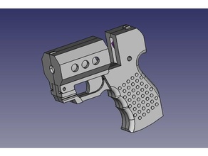 p99 pimenta arma esporte ao ar livre a defesa ferramenta armas peppergun auto-defesa 3d print model - Mito3D