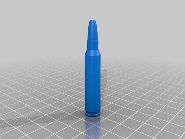 556x45mm nato dummy roundsnap-cap sport outdoors 223 556 dry fire dry-fire bullet snap cap 3D print model - Mito3D