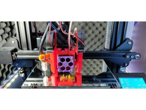 ender 3 e3d chimera-mount printer parts dual extruder 3d print model - Mito3D