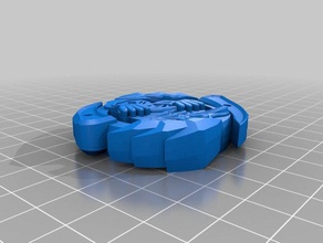 beyblade burst reaper deathscyther 3d stampa 3d print model - Mito3D