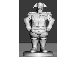 giff admiral creatures 28mm commander dnd dnd5e dungeonsanddragons fleet hippo hippoman imperial military mini miniature navy rpg space spacejammer tabletop ttrpg 3d print model - Mito3D