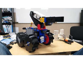 rescue robot v3 tmr robotics cideb magistry rmrc uanl 3d print model - Mito3D