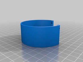 my customized one-piece watch band accessories 3d print model - Mito3D