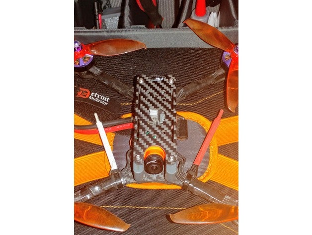 dmr doberman 2 kamera tamponlar rc araç drone yarış runcam 3D print model - Mito3D