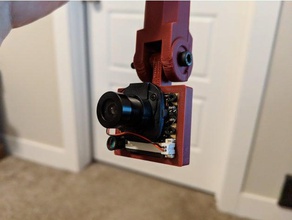 parametric picam mount 3d printer accessories raspberry pi camera 3d print model - Mito3D