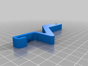 easythreed nano spool holder modification 3d printer parts filament spoolholder mount 3d print model - Mito3D
