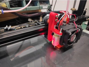 anet e10 e12 vslot x-carriage stock extrusion profile 3d printer parts upgrade 3d print model - Mito3D