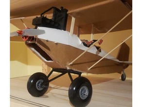 flite test pietenpol carrello di atterraggio v2 rc i veicoli flitetest 3d print model - Mito3D