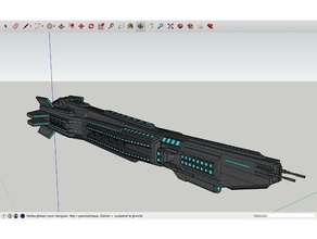 battleship proto 3d l'impression 3d print model - Mito3D