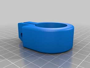 35mm forcella fissaggi staffa del faro il fai da te di montaggio 3d print model - Mito3D