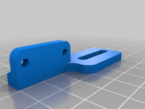 optical-y-axis-endstop-mount t-v-slot-mounted 3d printer parts cr-10 cr10 cr10s creality ender 2 3 lerdge lerdge-x mendel optical endstop t-slot tslot vslot 3d print model - Mito3D