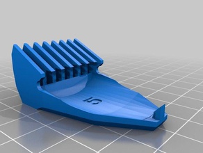 gillette no5 comb bathroom beard trimmer electric shaver 3d print model - Mito3D