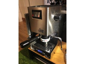 gaggia classic mini damla tepsisi ölçekler birlikte gıda iç kahve makinesi parçaları 3d print model - Mito3D