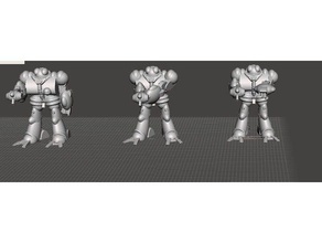 robotech maîtres nous dohl légionnaire bleu bioroid set1 3 unités jeux empire rrt wargame 3d print model - Mito3D