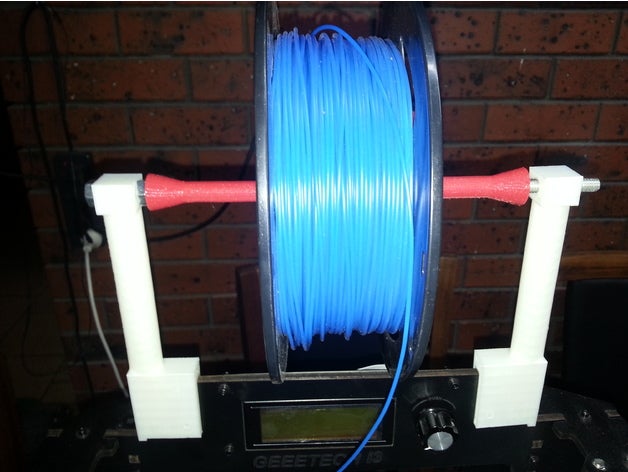 geeetech i3 compensato stampante supporto della bobina 3d accessori Stampante mod parti di filamento titolare 3D print model - Mito3D