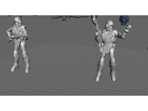 robotech zentraedi lt armatura da combattimento compagno di squadra 1 giochi macross zentradi rrt wargame 3d print model - Mito3D
