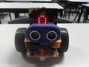 megbot la robótica bbc microbit micro bits 3d print model - Mito3D