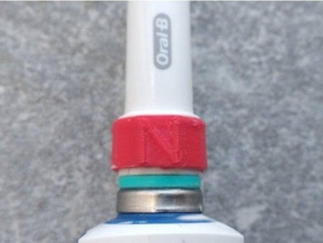 oral-b isim etiketi -nftk aksesuarlar 3d print model - Mito3D