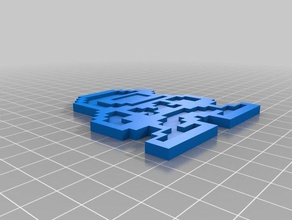 halo pixel figure parts 3d printing 3d print model - Mito3D