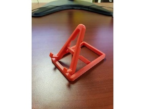 collapsibleadjustable phone stand taller legs mobile smarthpone 3d print model - Mito3D