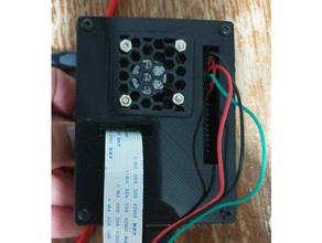 raspberry pi 3b+ caso wfan opennings 3d de la impresora accesorios cámara 3d print model - Mito3D