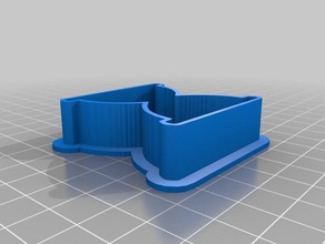 reloj de arena cortador galletas cocina comedor personalizado 3d print model - Mito3D