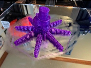 dapper octopus animals top hat 3d print model - Mito3D