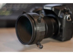 67mm nd filtre adaptörü kamera lens objektif fotoğraf fotoğrafçılık reflex 3d print model - Mito3D