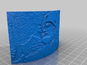 mussolini 3d printing fascism fascist lithopane lithophane 3d print model - Mito3D
