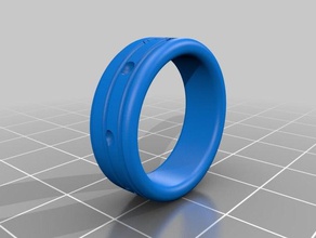 anillo de dedo las mujeres 172 mm accesorios frau la resina idiota sla mujer moda 3d print model - Mito3D