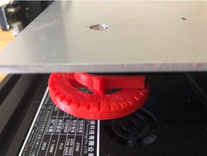 dial-a-bed 3d printing bed leveling bedknobs ender 3 3d print model - Mito3D