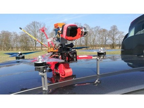 foldable landing leg drones rc vehicles gear 3d print model - Mito3D