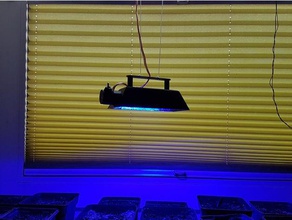 kleine pflanze-Lampe schaltbar vegetativen phaseflower Frucht-phase pflanzenlampe umschaltbar phasebl&uumlte fruchtphase Elektronik 3d print model - Mito3D