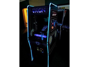 tron fiber optic kit video games 3d print model - Mito3D