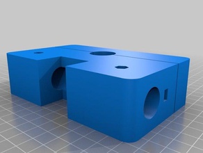 il mio personalizzate ancora un altro parametrico yagi uda elementholder elettronica 3d print model - Mito3D