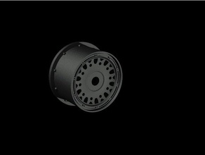 baja 5b cerchio posteriore rc veicoli 3d print model - Mito3D