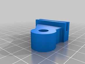 shower screen rail hinge 3d printing 3d print model - Mito3D