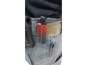clipper-belt holder tool holders boxes lighter 3d print model - Mito3D