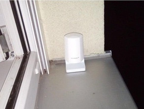homematic-ip-outdoor-sensor-Halter Fensterbank hmip-stho diy fixierung halterung internet Sachen das Internet der Dinge smartpi stho-ein Wetter 3d print model - Mito3D