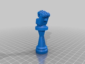 infinity gauntlet pezzo degli scacchi 3d stampa 3d print model - Mito3D